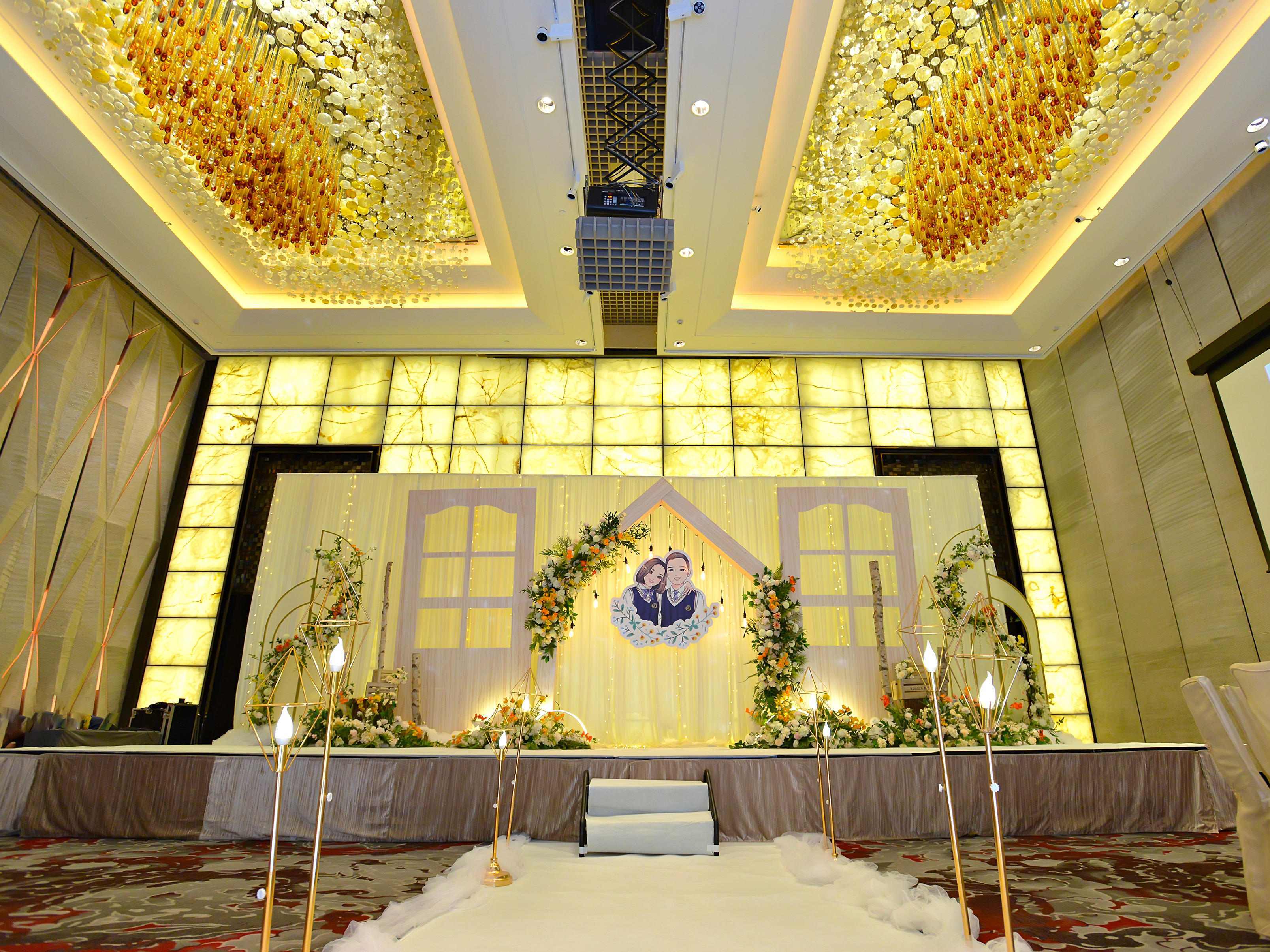 【柏菲婚典】校园清新风布置