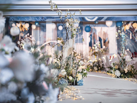 【年底惊喜五折】婚瑞文化·蓝色典雅新中式婚礼