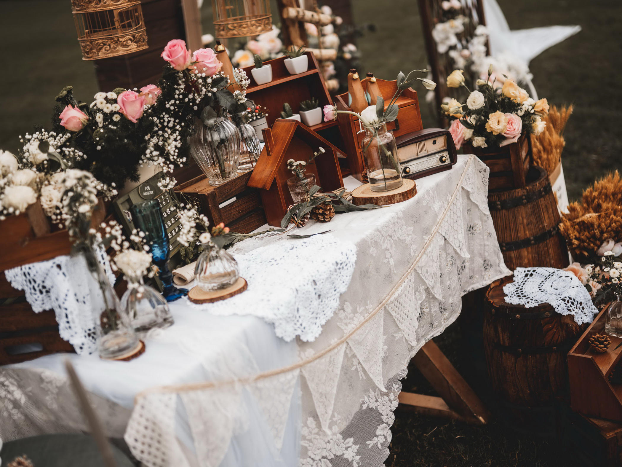 独立花艺团队 为您打造专属户外婚礼