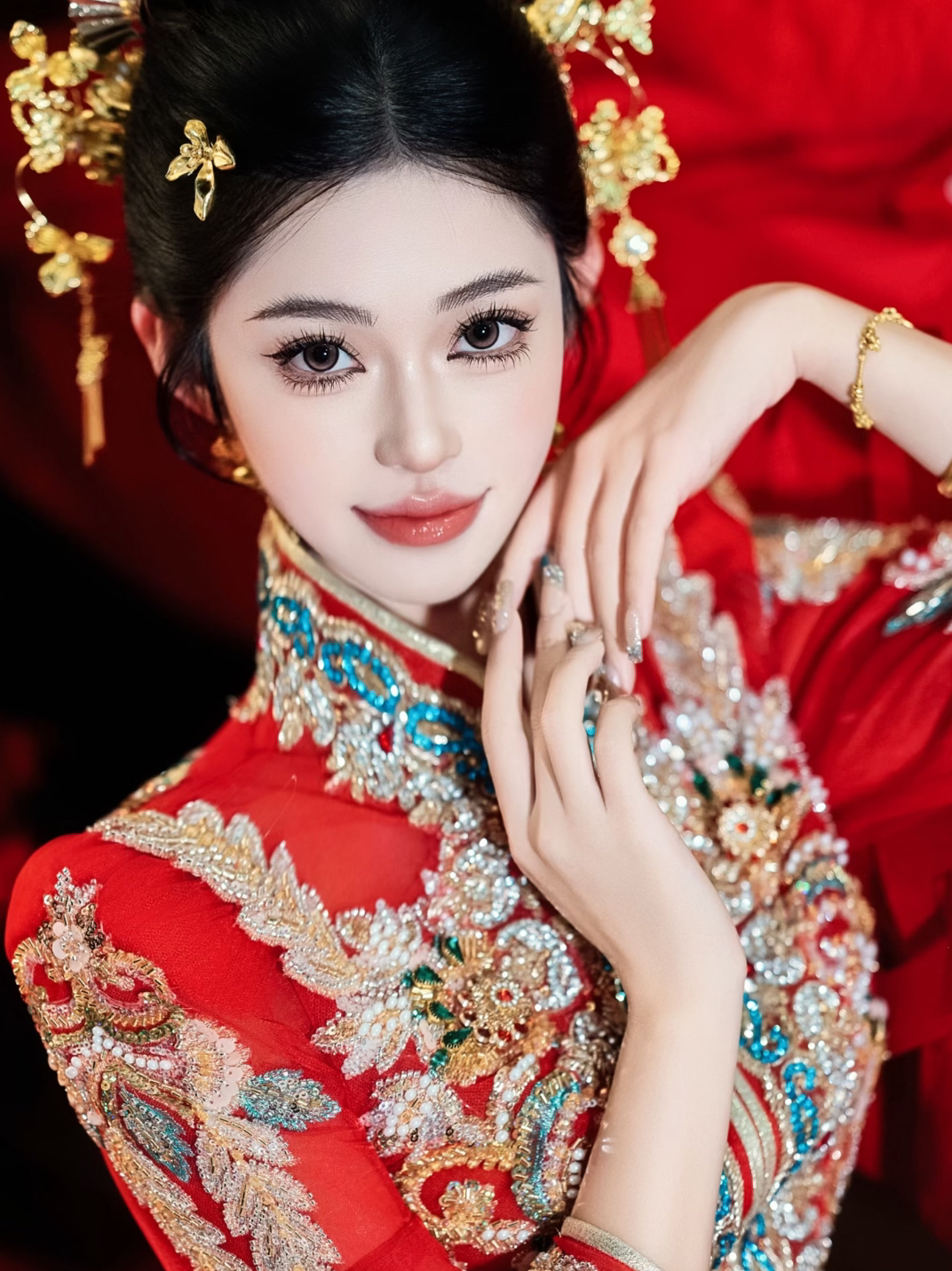 ♡ 安妮薇新娘 ♡—经典又耐看的中式新娘妆造