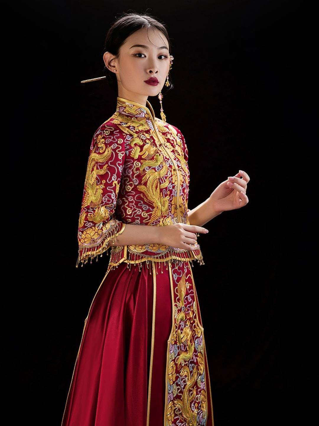 【桃禧】6件套租赁，全款送晨袍