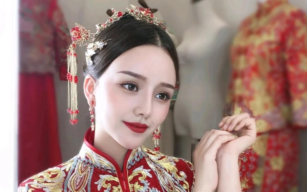 #简漫美妆#中式秀禾之美