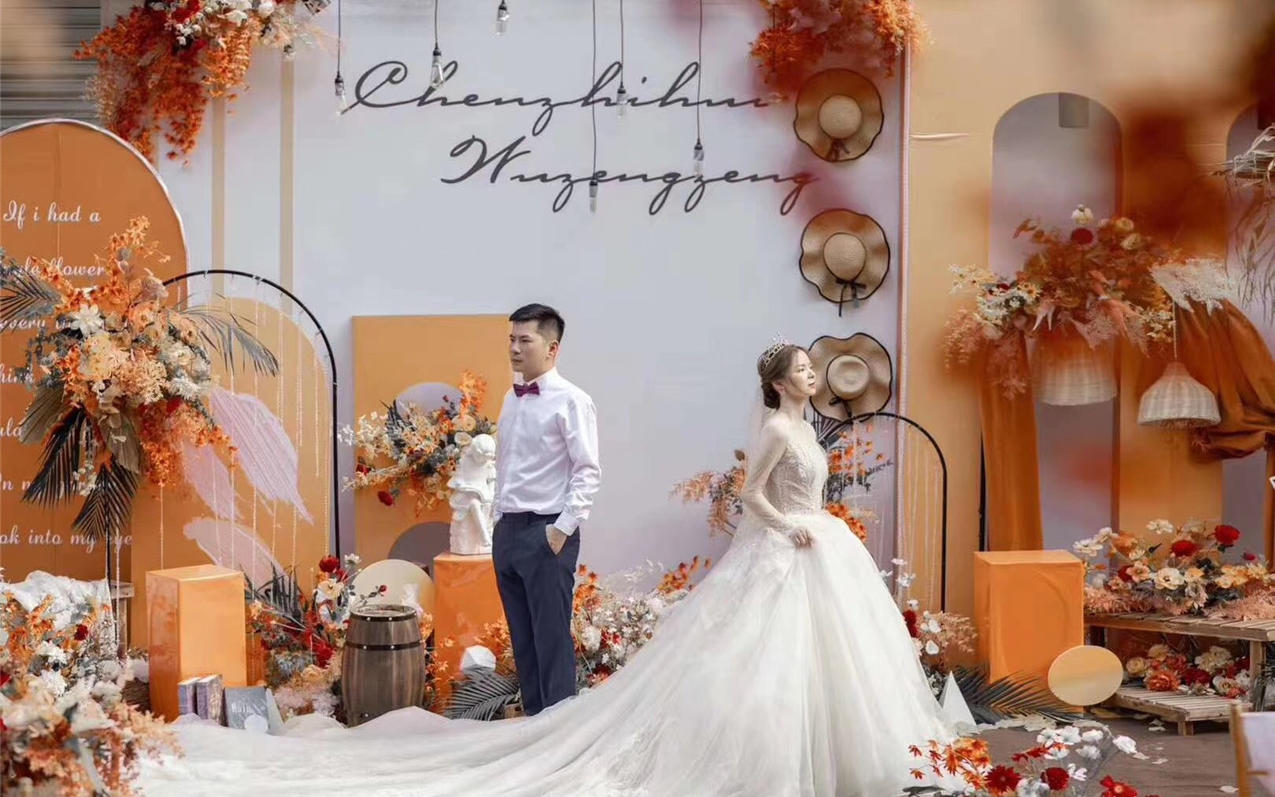 艾薇婷婚礼【我的秋日后花园】   户外婚礼