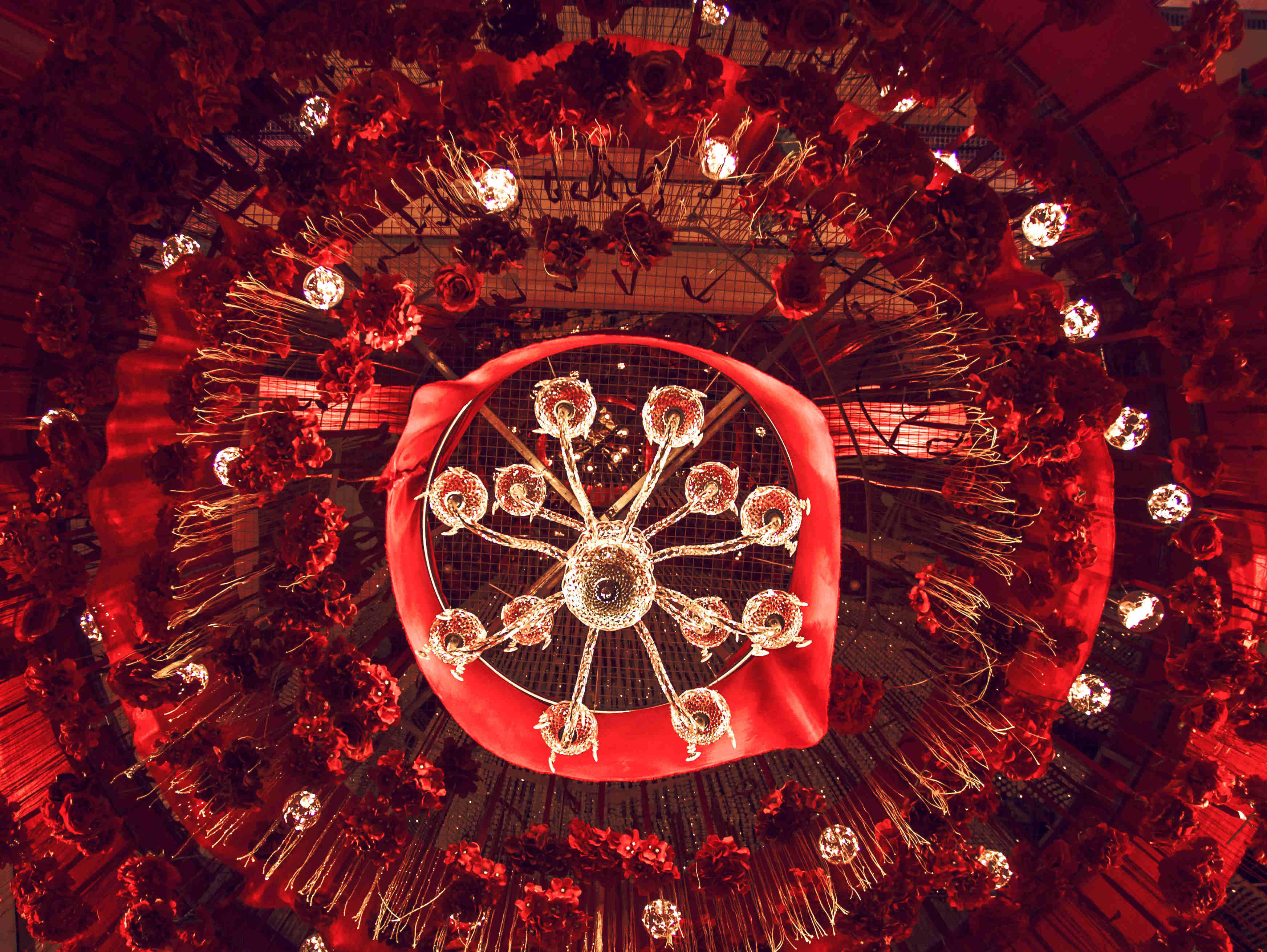 红金欧式婚礼大气高贵兰泽宴会设计