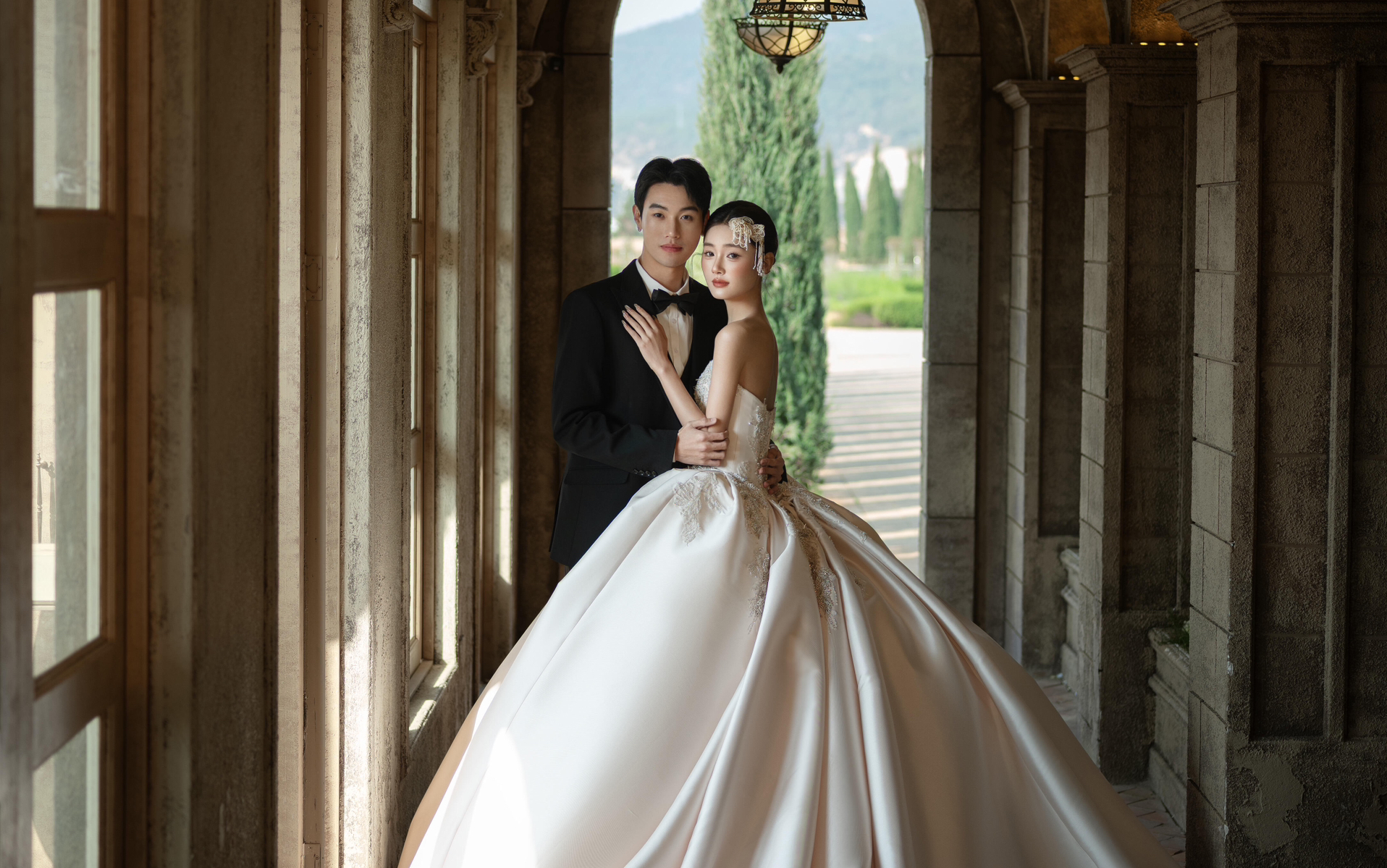 一眼沦陷的法式古堡婚纱照