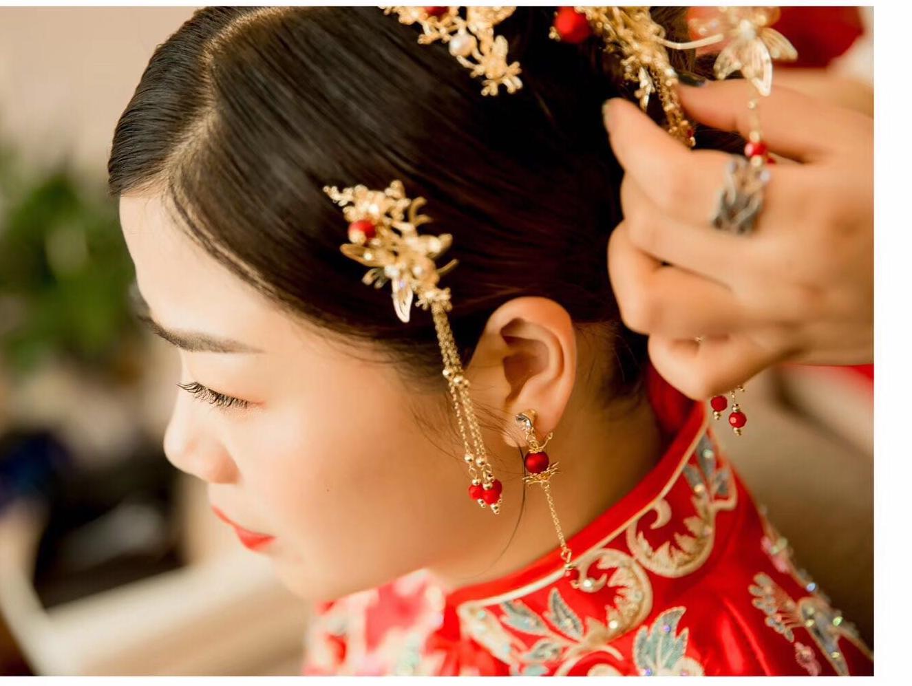 资深化妆师全日婚礼跟妆+亲友妆