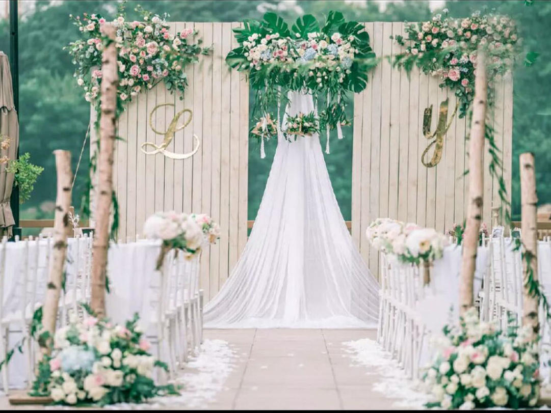 户外婚礼 小清晰 森系ins风