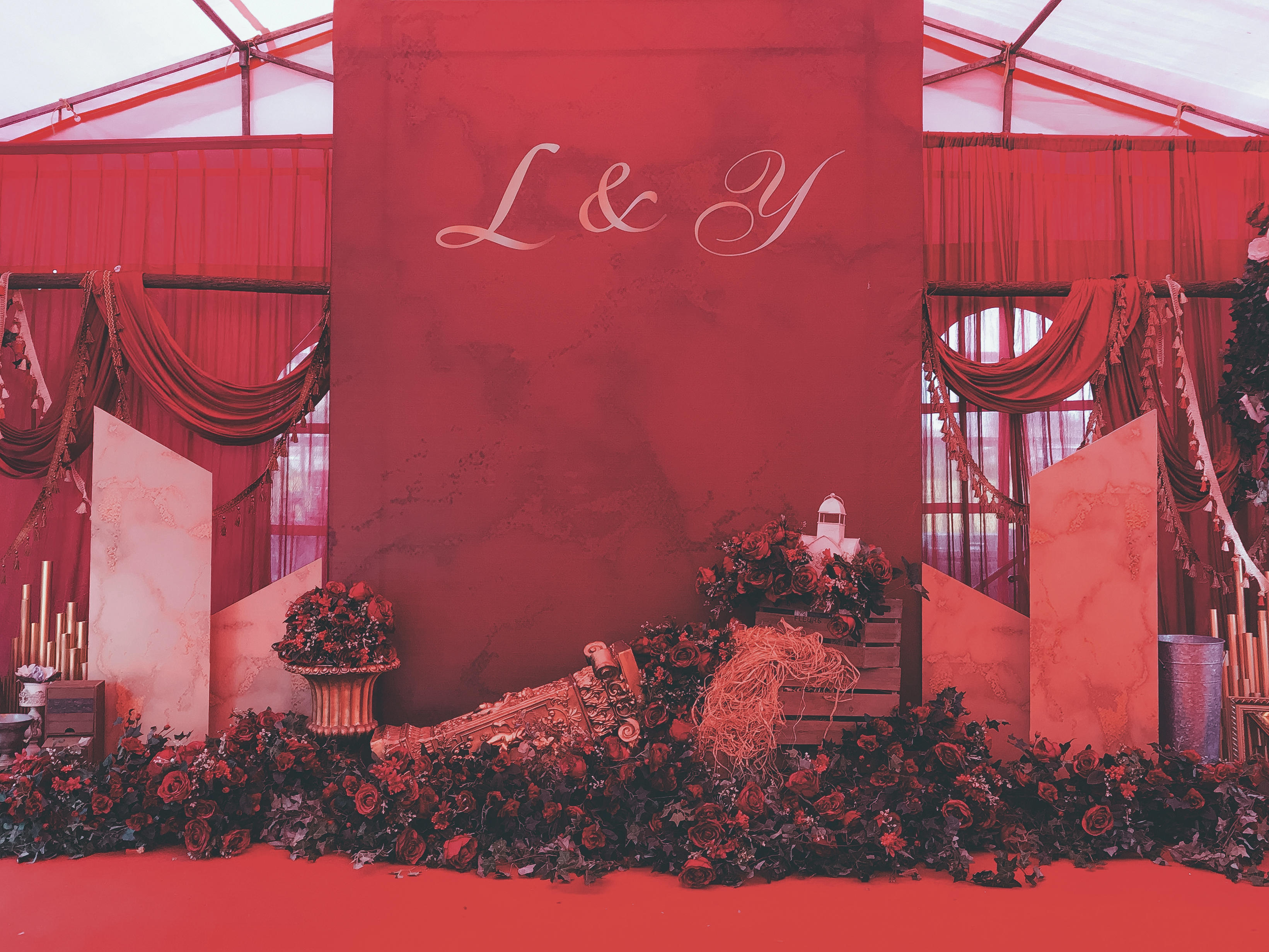 乡村6米宽大棚超低价格，经典红色套餐