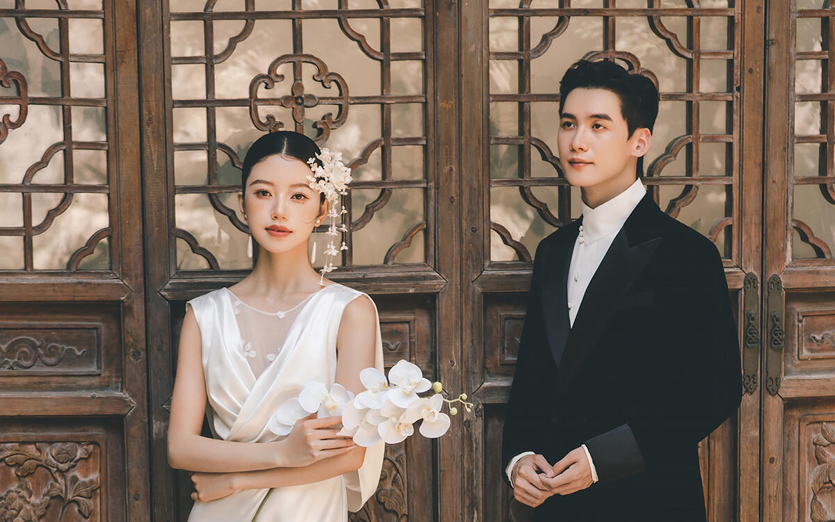 把婚纱照拍成江南诗｜新中式园林的高级感