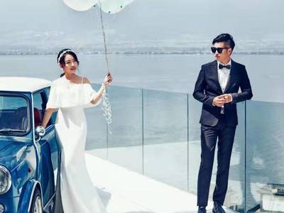 韩式大气婚纱照精英团队拍摄内景2组+外景1组