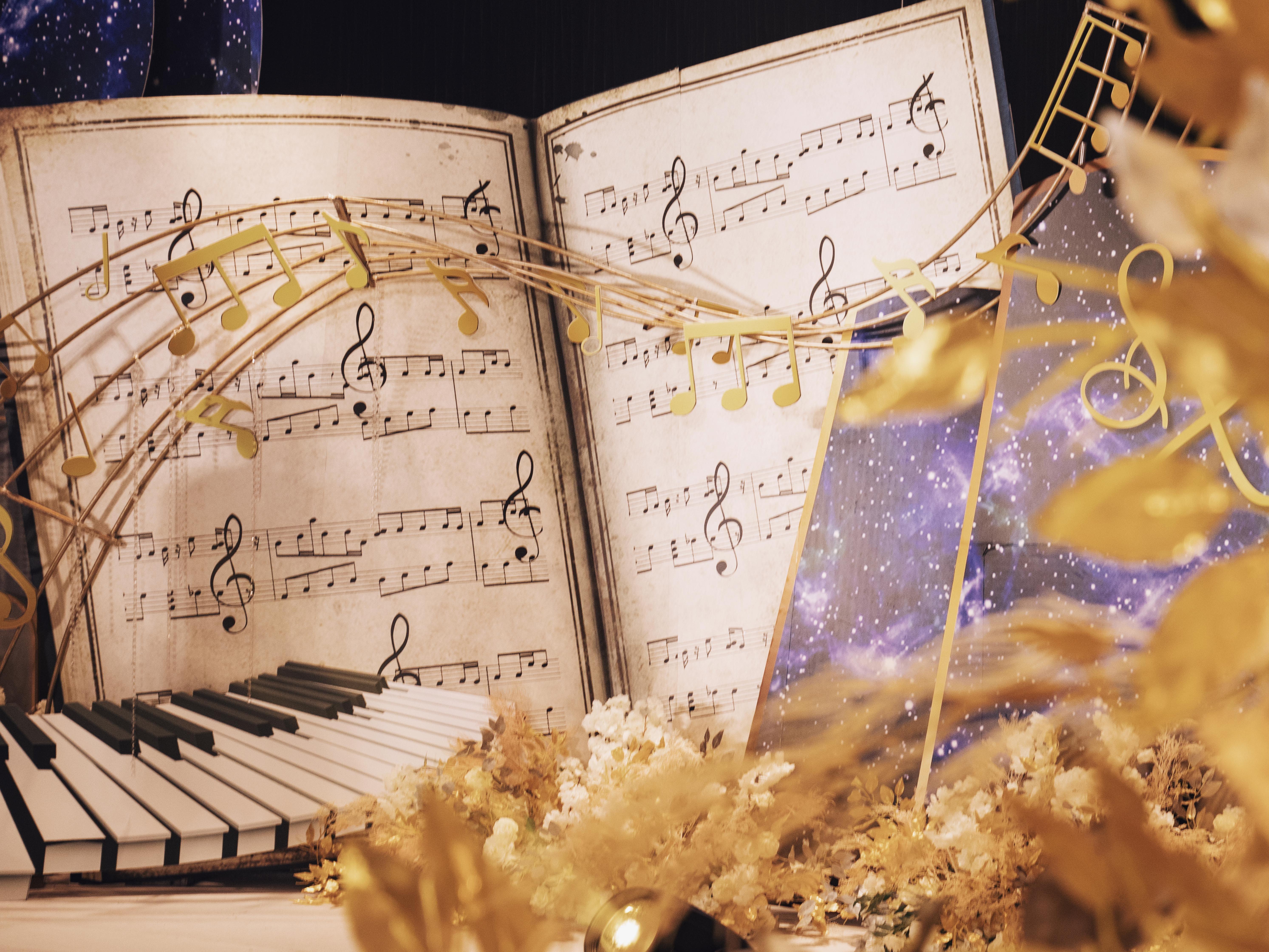 【音乐主题婚礼】0元设计+绝无隐形消费