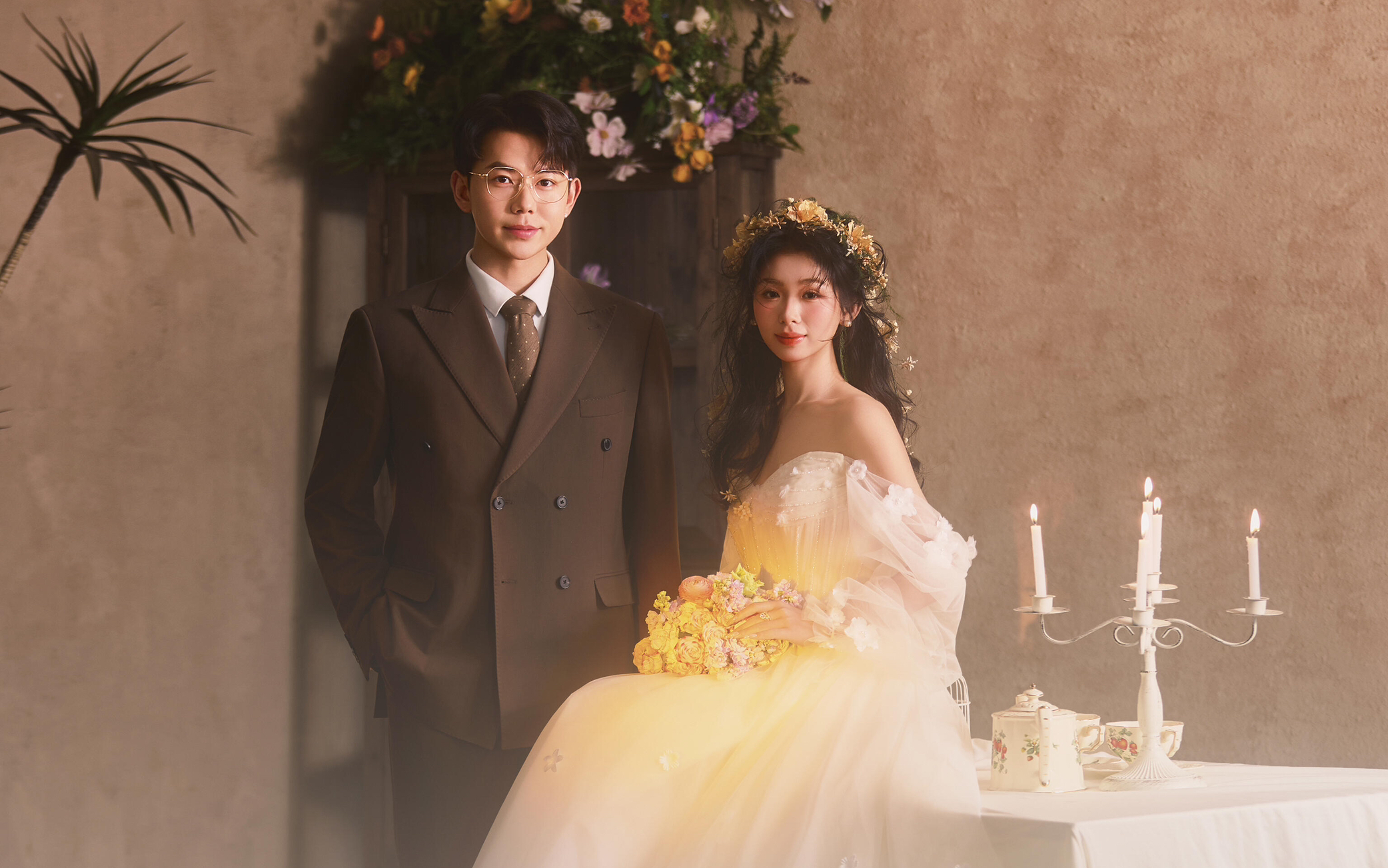 法式油畫風(fēng)婚紗照｜浪漫到骨子里