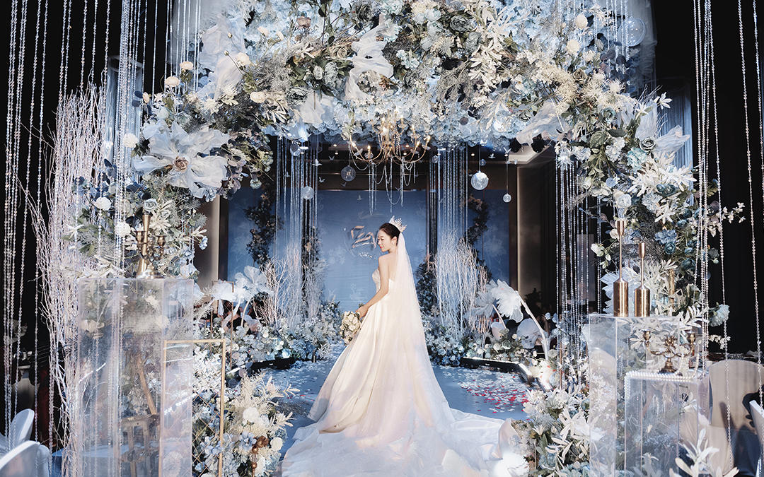 【十分婚礼】20年大热 简约高级雾霾蓝