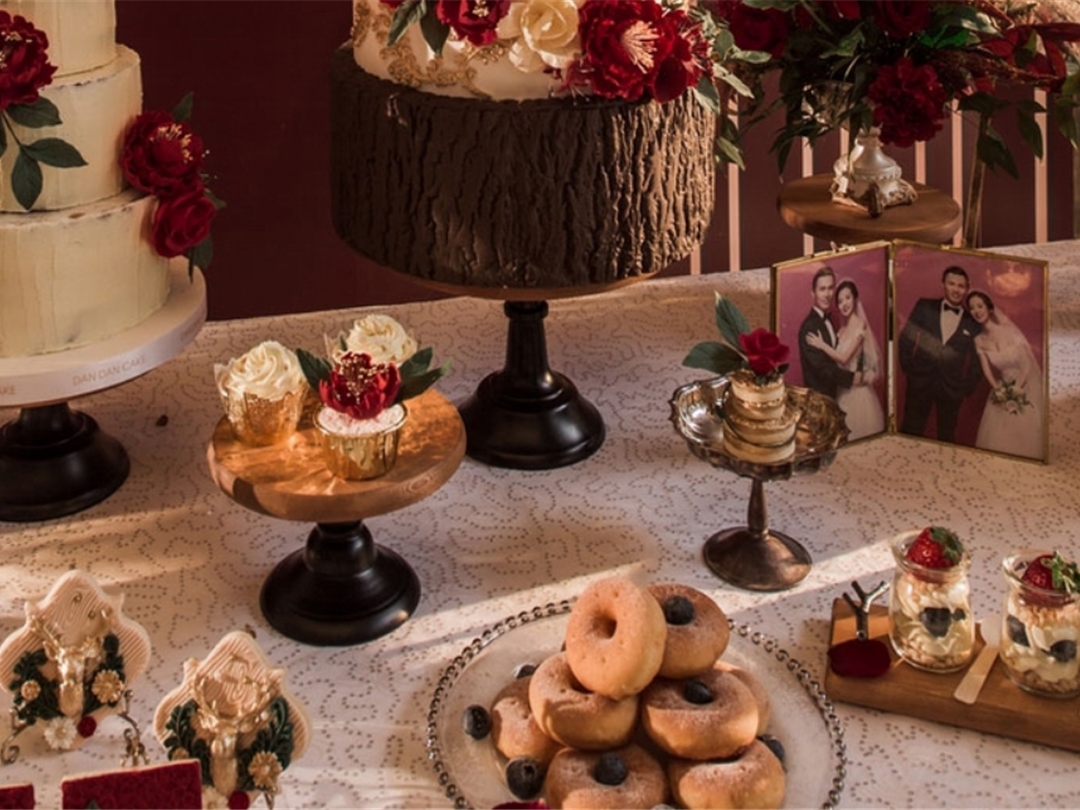 【本茉婚礼定制】19年大热/红撞色设计/现代简约