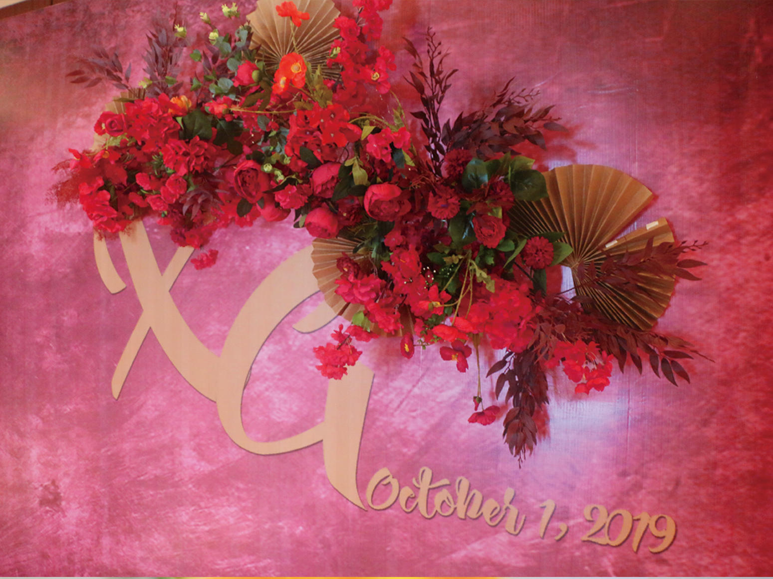 复古纹红色喜庆婚礼     红加金婚礼