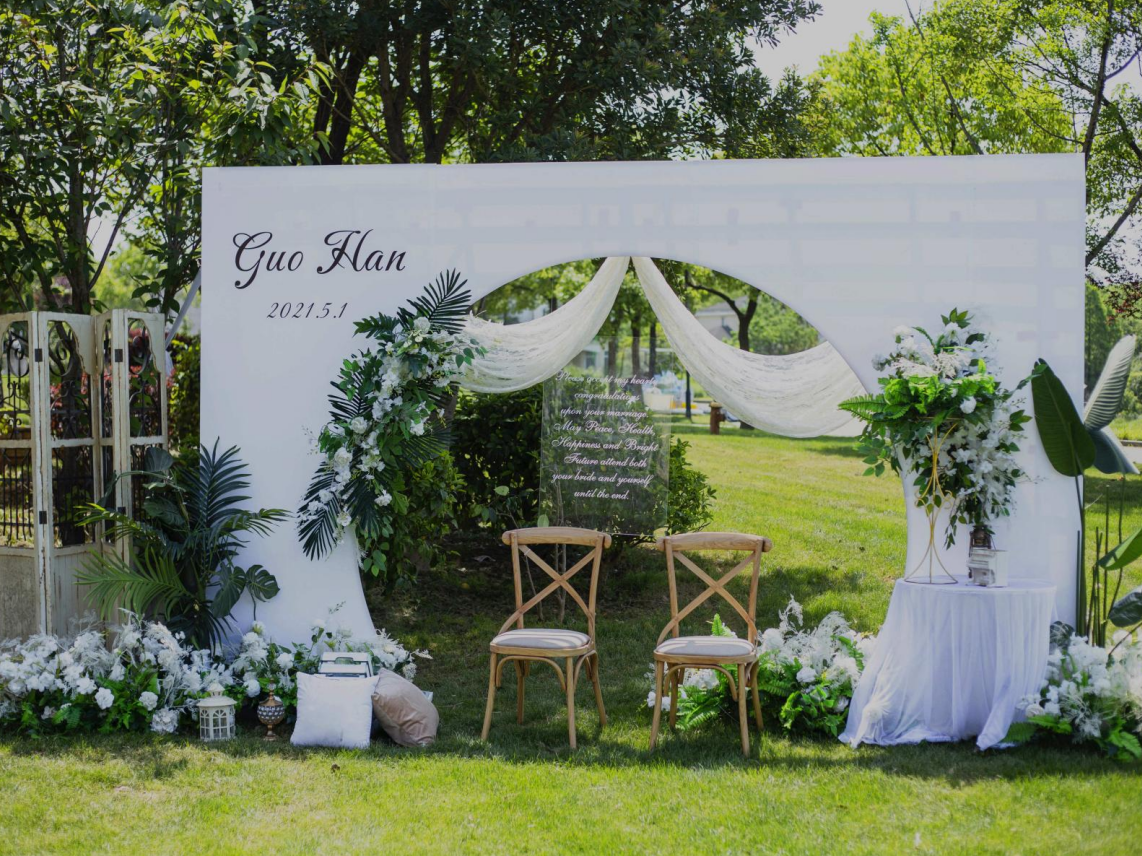 唯你婚礼|保利高尔夫酒店|唯美清新|户外婚礼