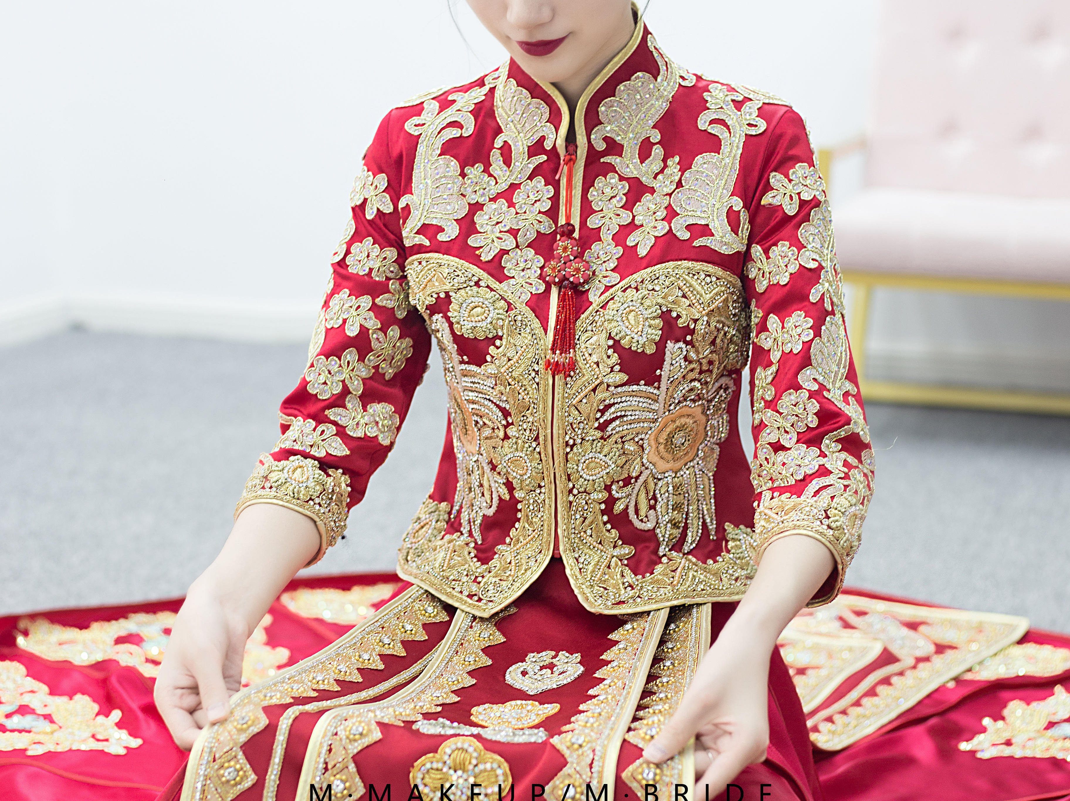 重工系列款秀禾服+婚纱+敬酒服