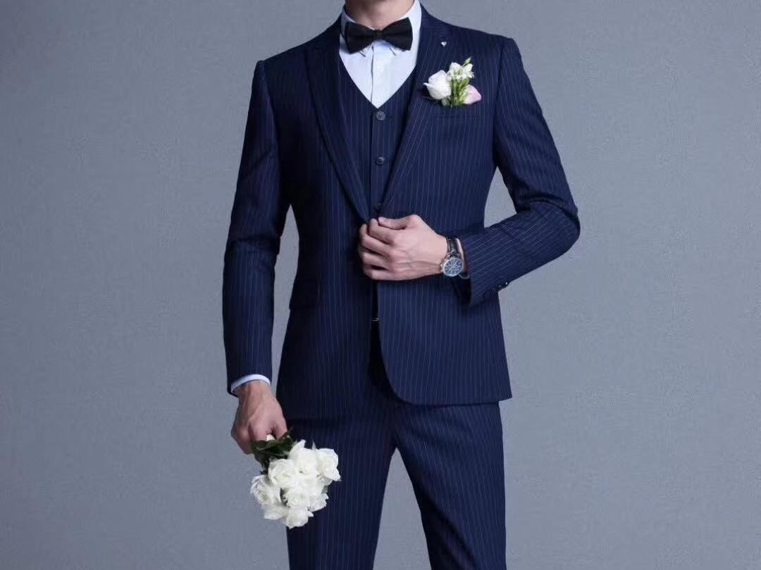【新郎西服超值特惠】男士西服三件套