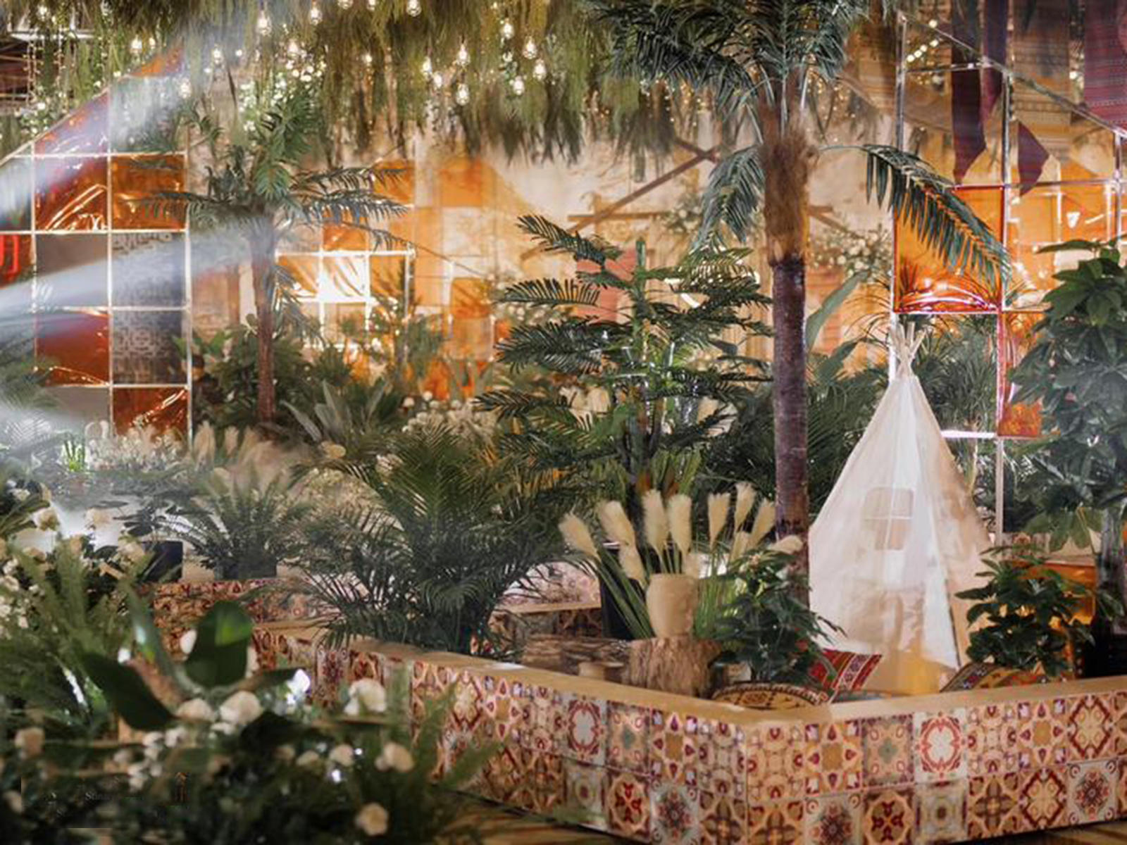 【诗缔婚礼】把森林搬进室内 | 梦幻森系