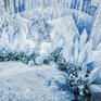 冰雪谧境-蓝色西式婚礼-高端策划