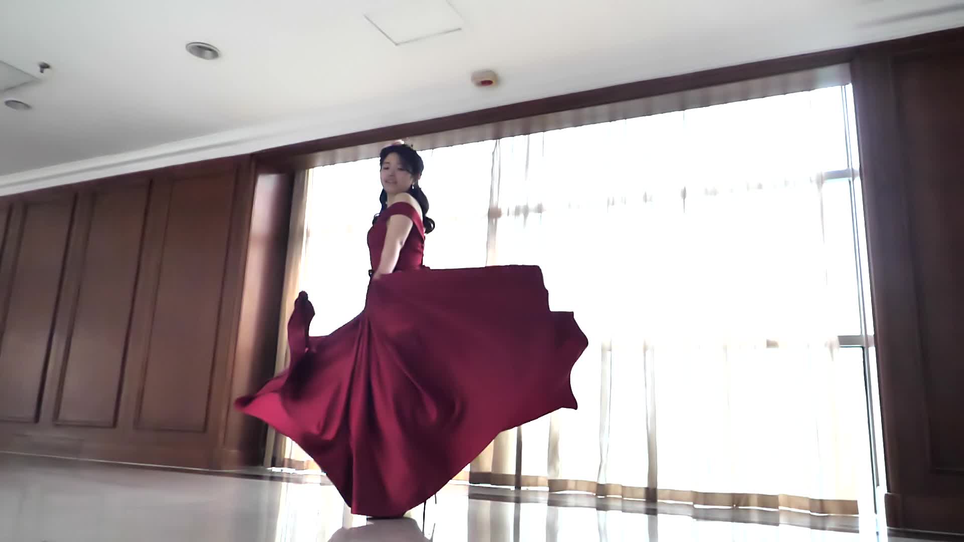 五环酒店清新唯美全鲜花会场