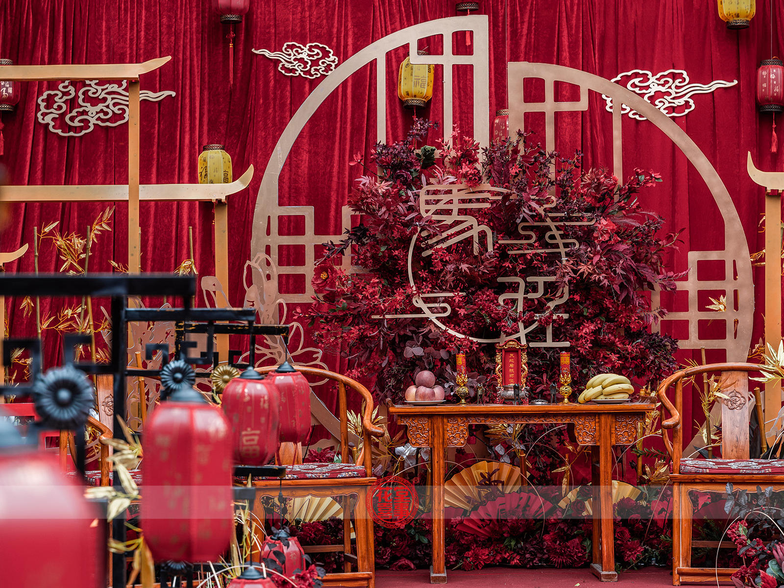 【花堂喜事】—超有仪式感的典雅别致四合院婚礼