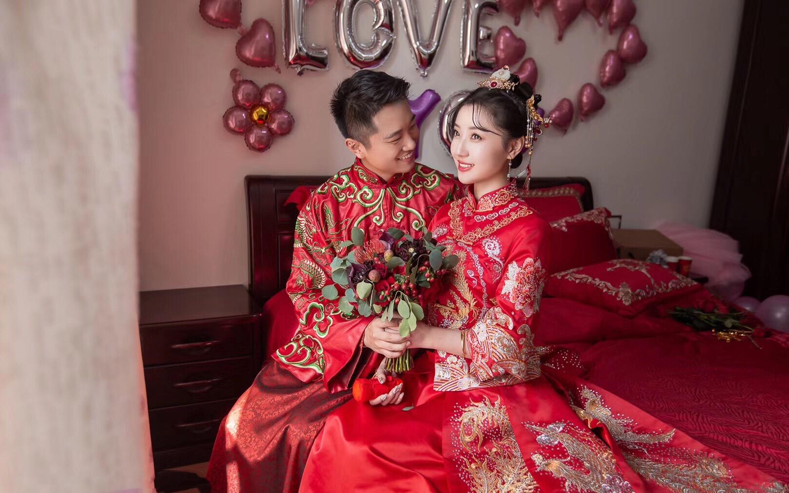 那些年穿中式很好看的新娘