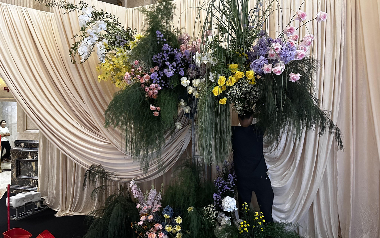 沉浸式感受奶油系婚禮實錄