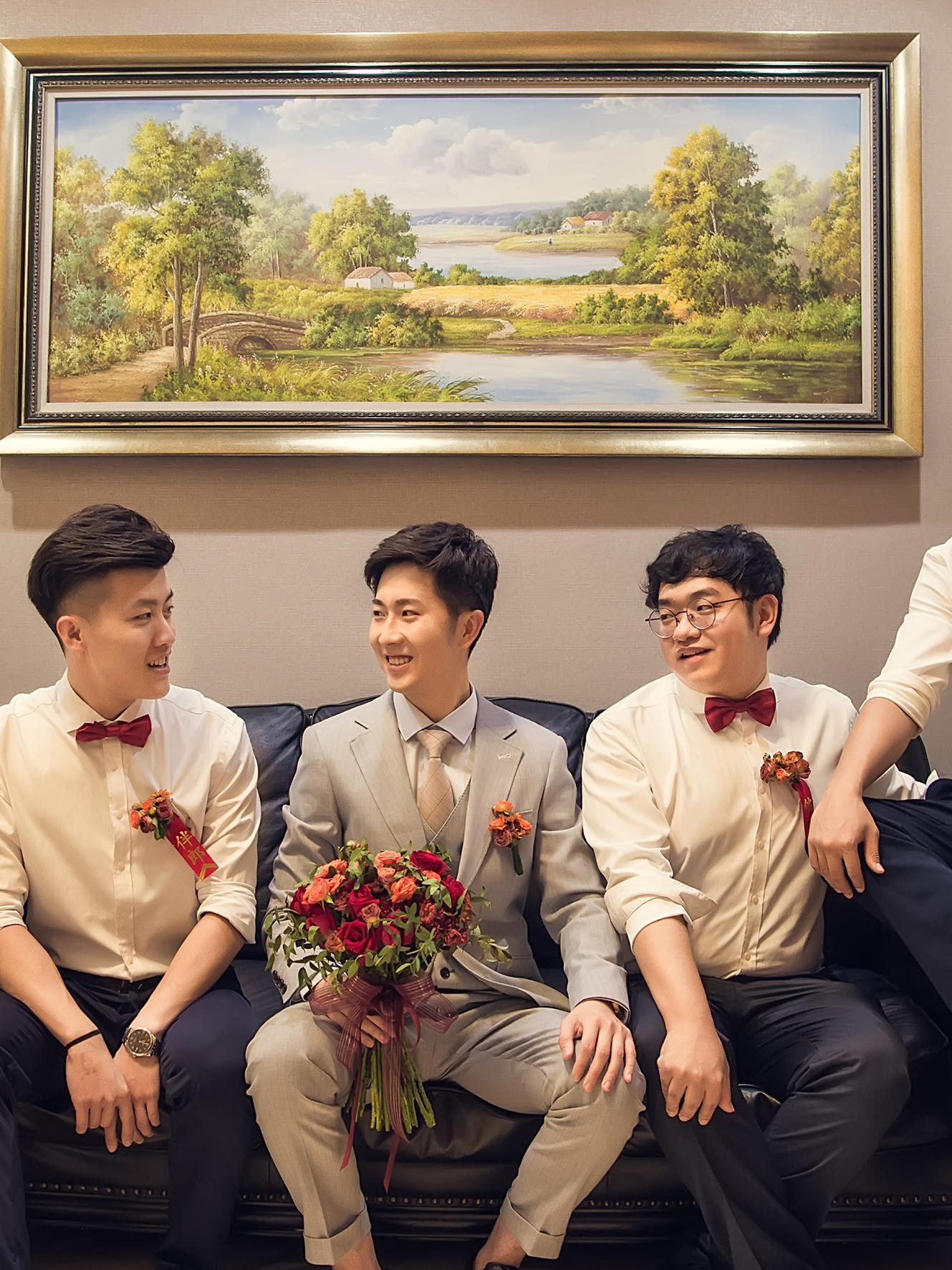 专属新郎男士西装私人订制