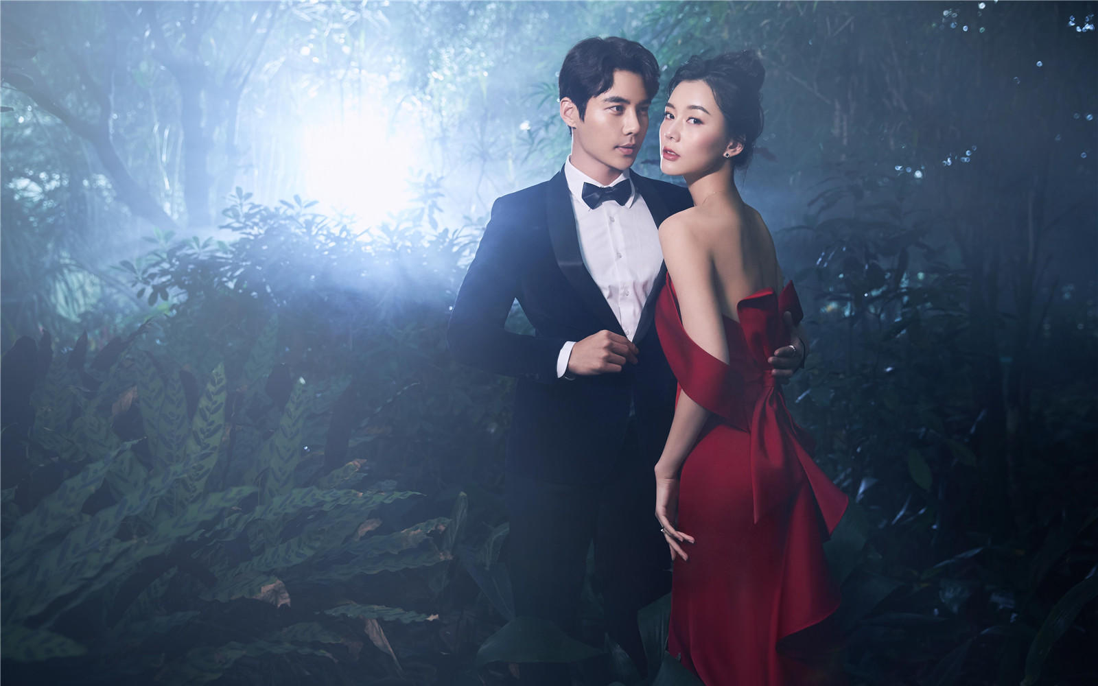 花禾森系A套餐专业技术团队高端时尚个性定制婚纱照