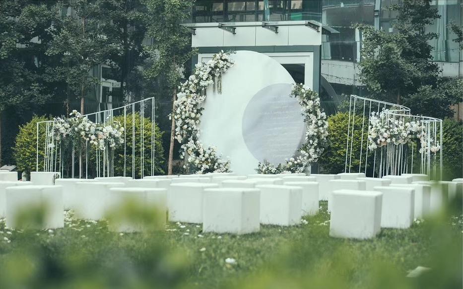 高级灰色 绝密场地 若艺术展般的婚礼