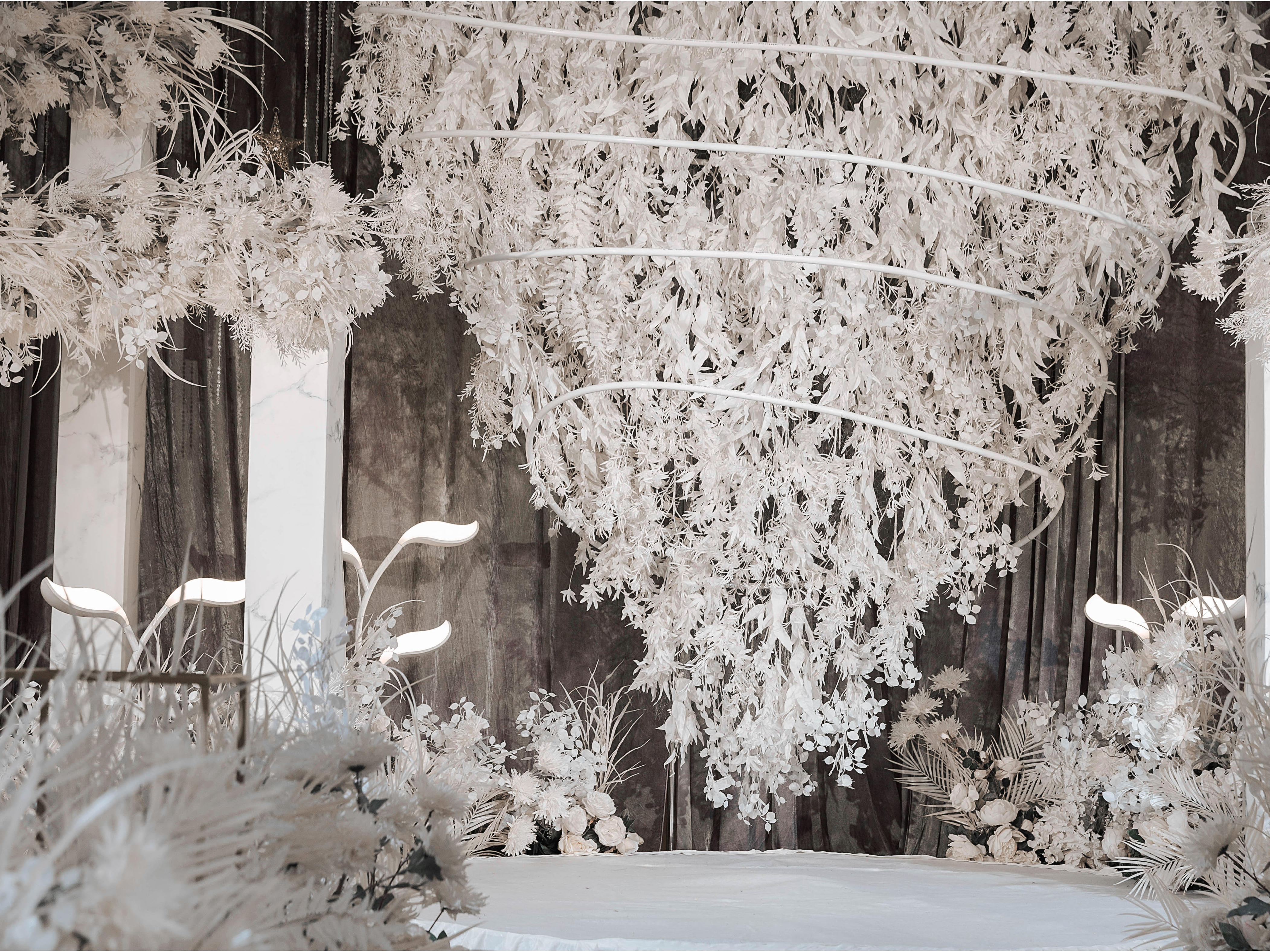 【艺空间婚礼】韩系纯洁干净的白色婚礼《白头之约》