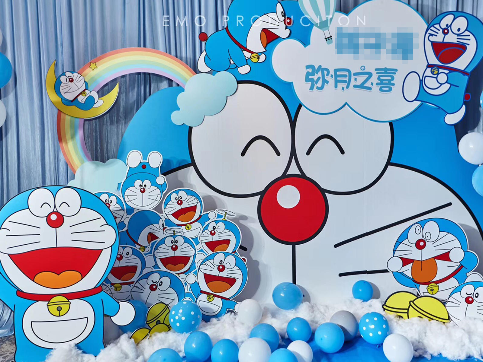 宝宝百日宴，宝宝生日宴主题现场布置