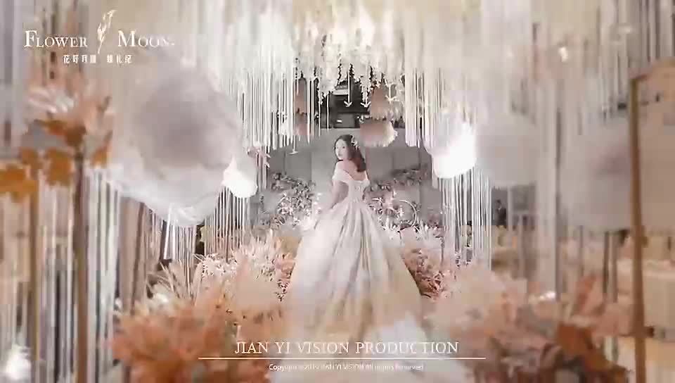 薇亚婚纱 镇店之作 赫本风优雅小V婚纱