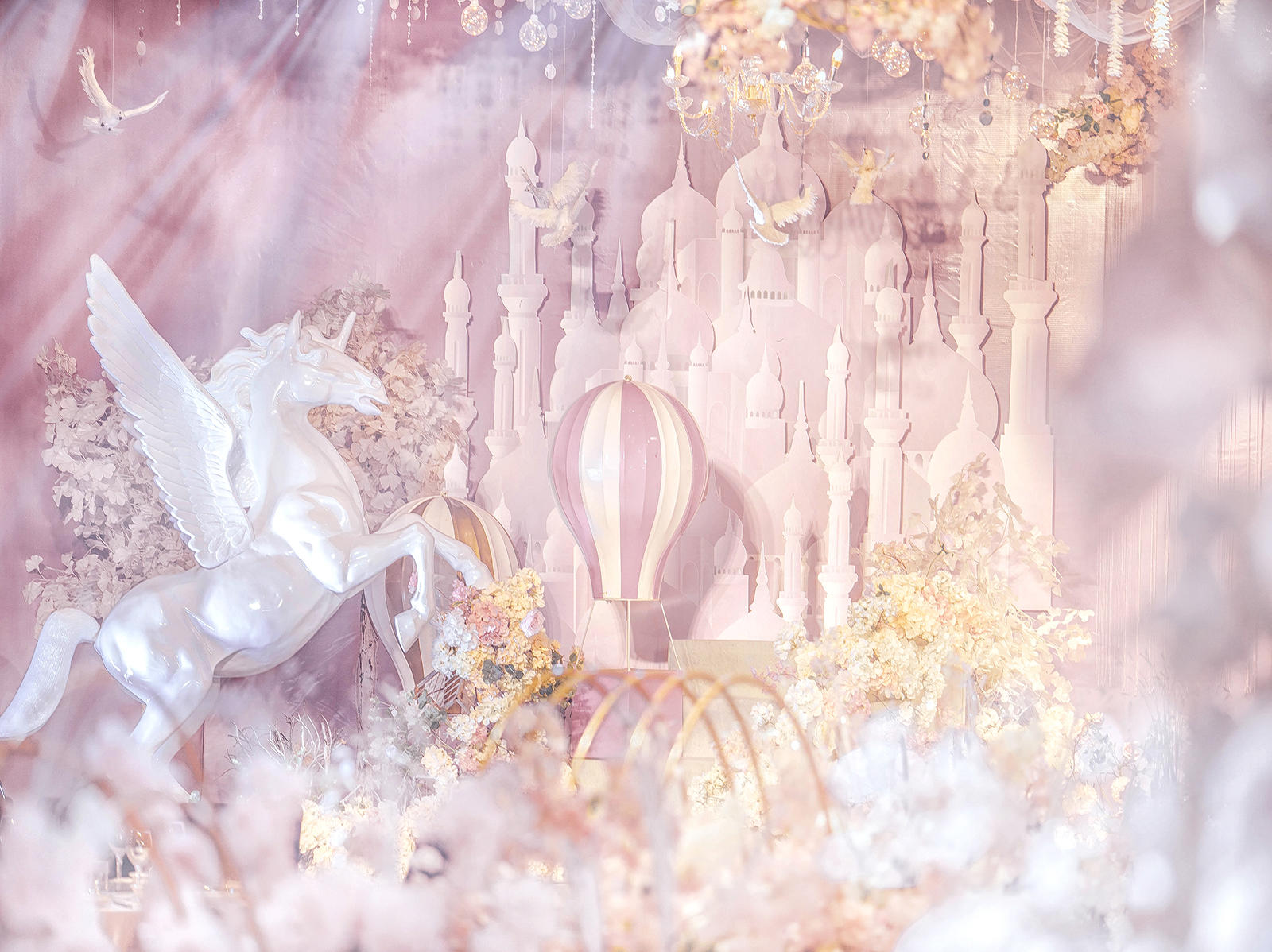 『玫木源』粉色系婚礼《筑一座城》城堡婚礼