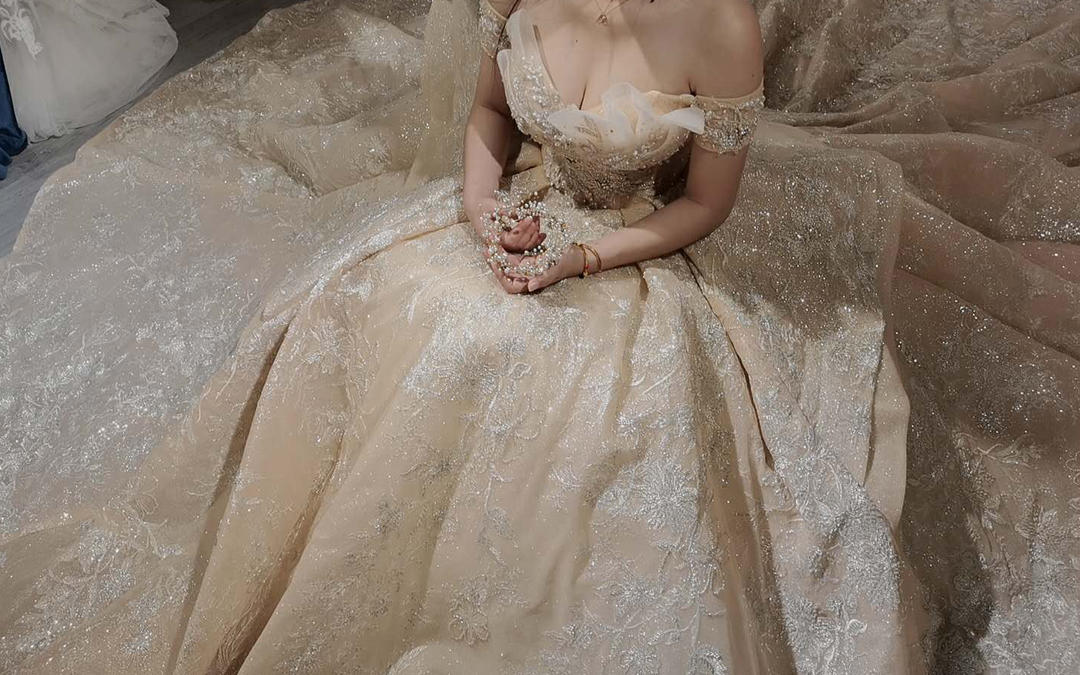 壹嫁衣设计师款镇店重工纱