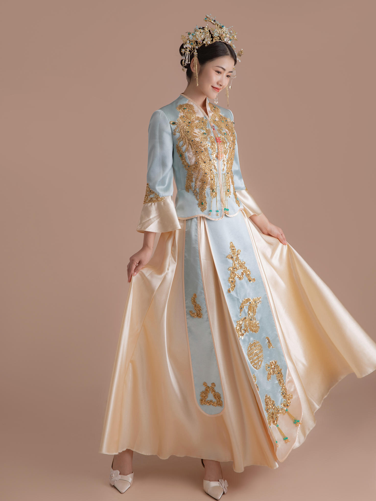 店长推荐|高端拖尾婚纱套餐