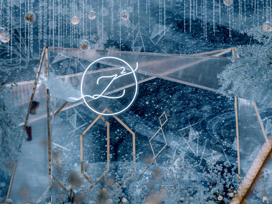 大爱婚礼 蓝色星空风 女神之选 超高人气