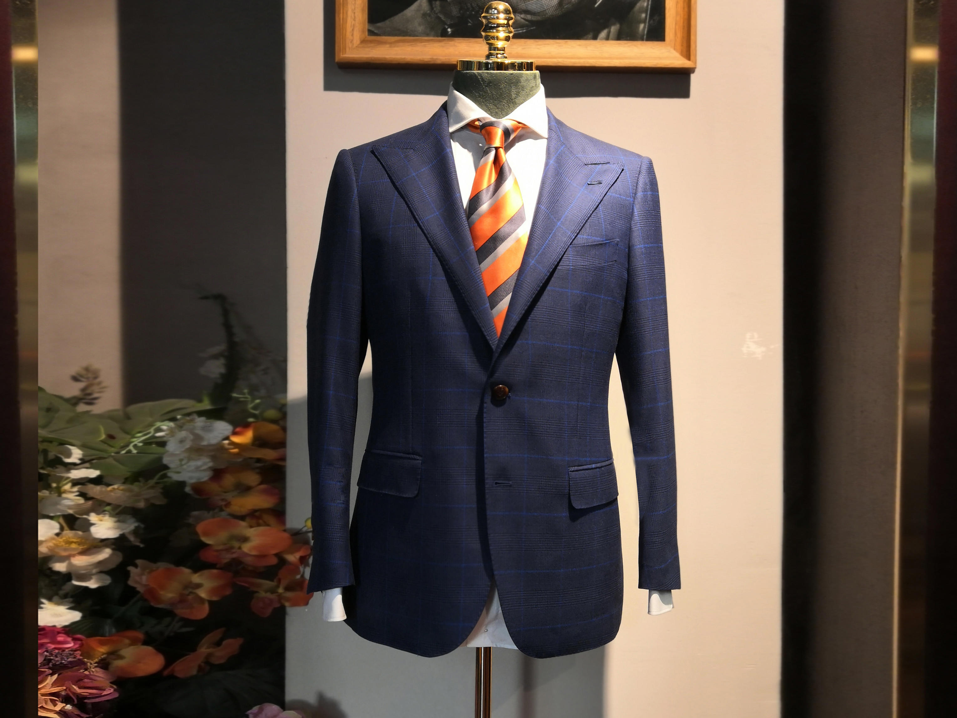 新郎西装礼服定制 英式剪裁风格 上海红帮剪裁工艺