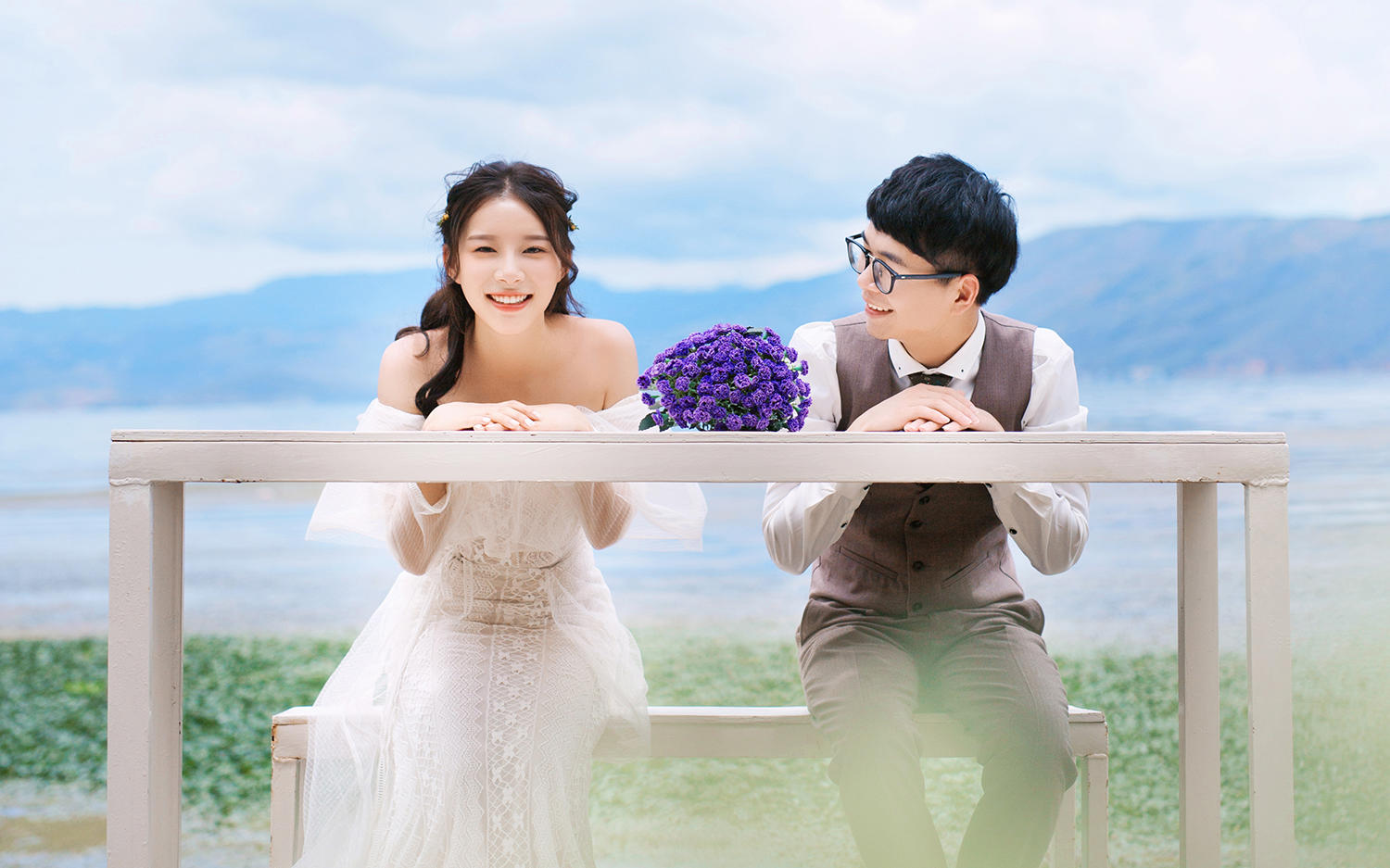 作品赏析 || 山河湖海繁花似锦都与你一起