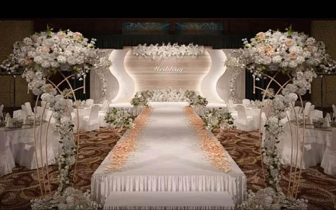 香槟色婚礼主题   我的世界有阳光雨露还有一个你