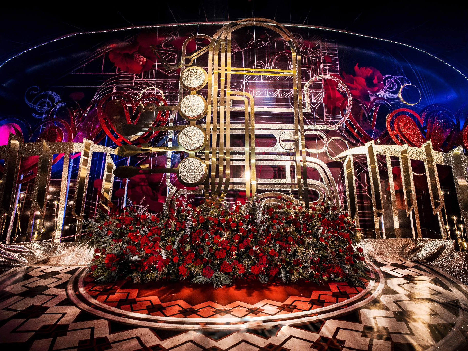 【幸福工厂】--抹红的艺术摇滚音乐主题婚礼