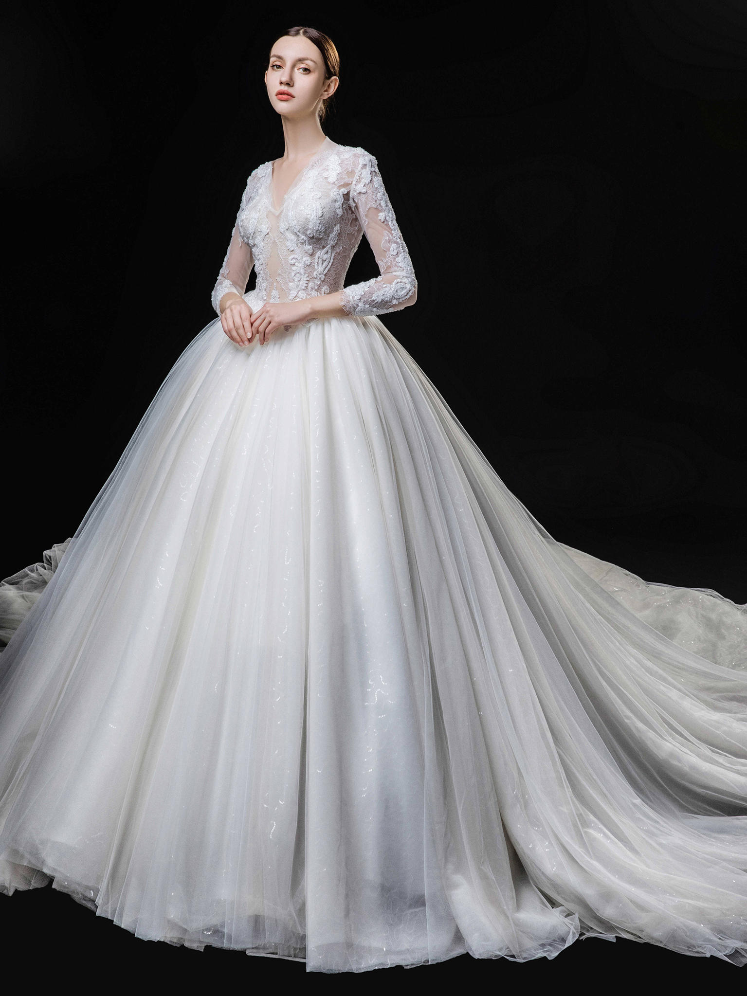 【超值特惠】全包轻奢精品婚纱礼服6件套