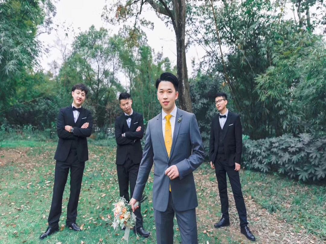 完美新娘嫁衣馆---伴郎9件套