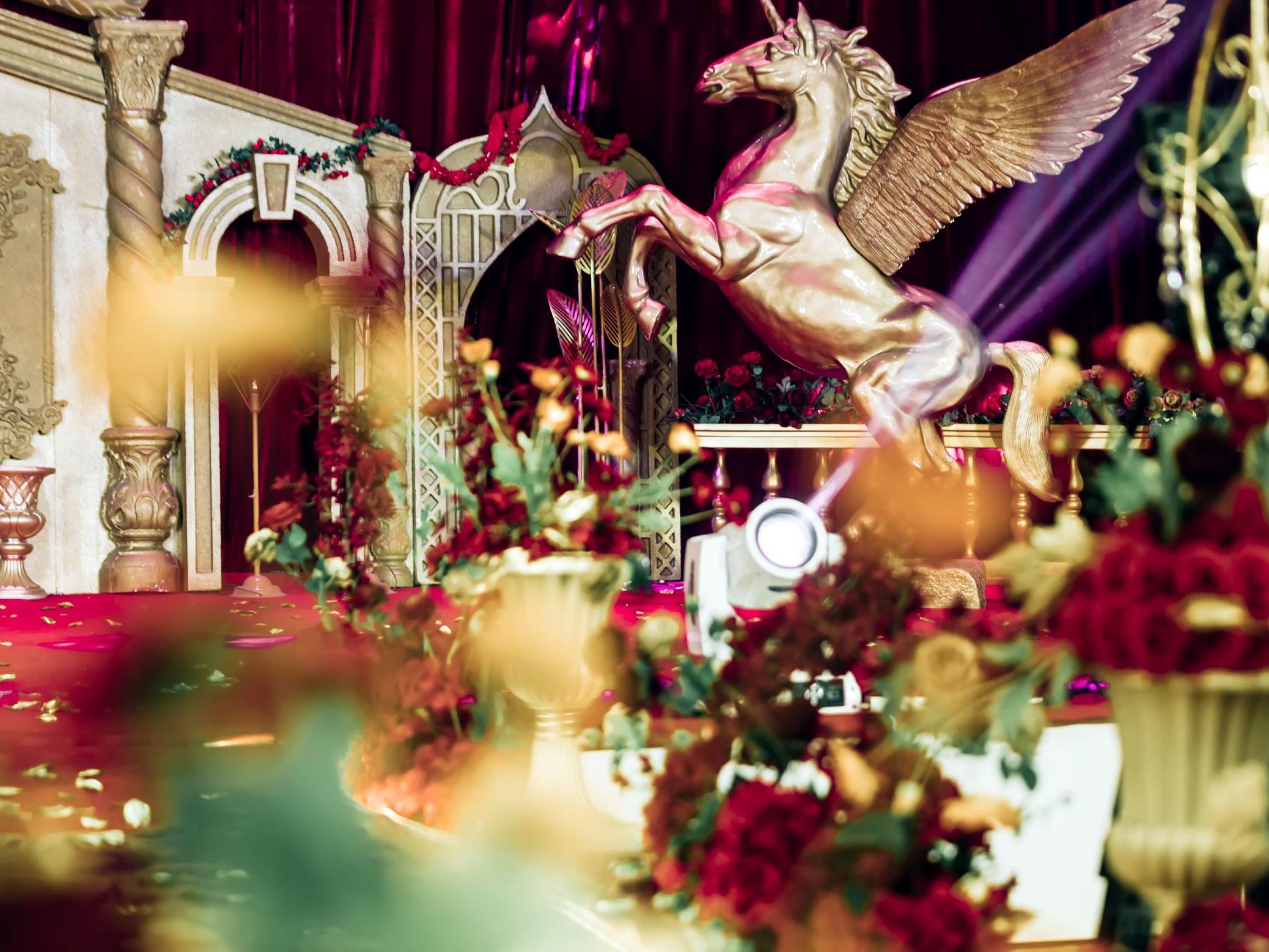 邯郸市艺都婚礼/巴洛克红金欧式/《仪式》