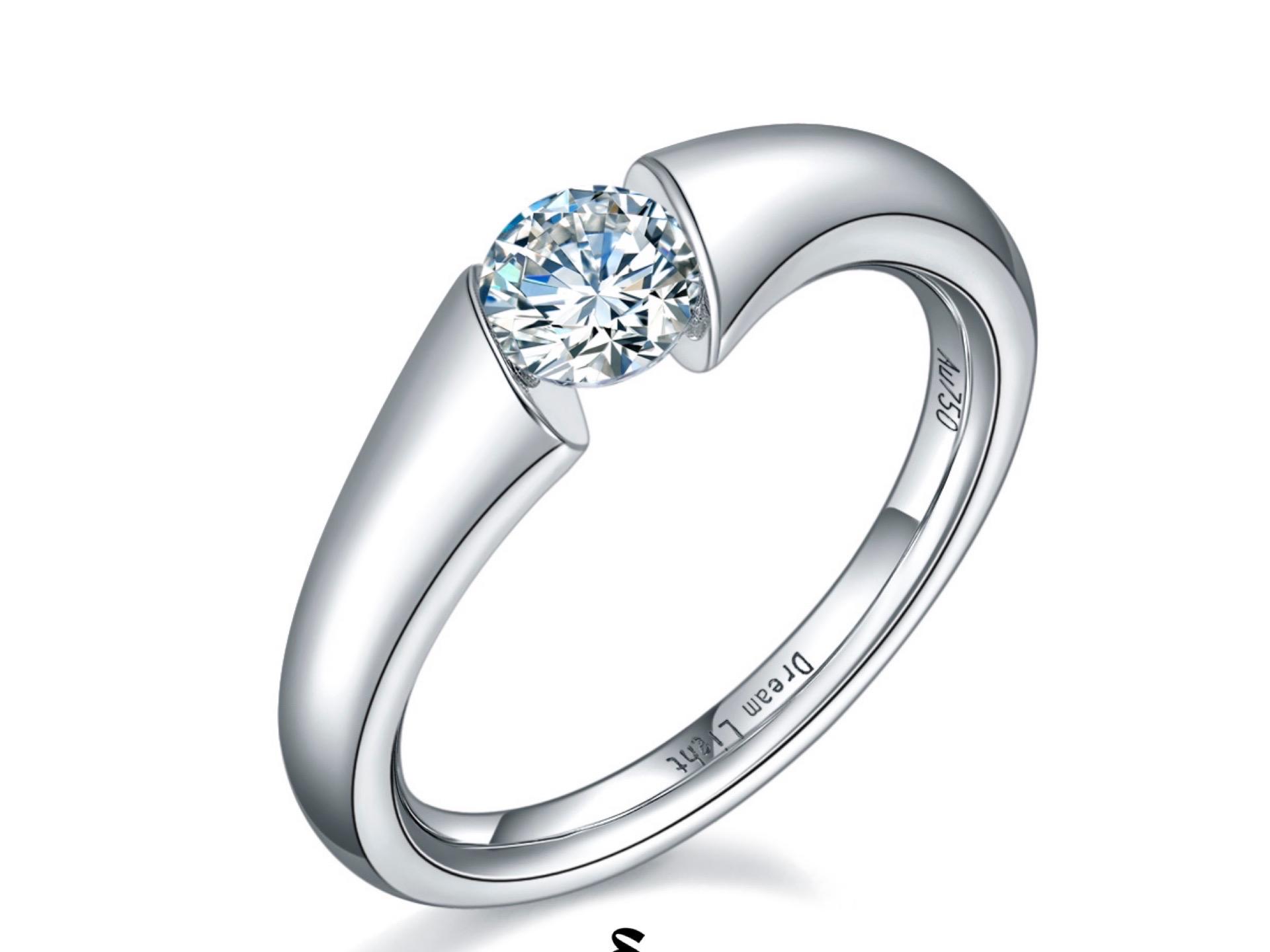 钻戒婚戒设计师定制款共生