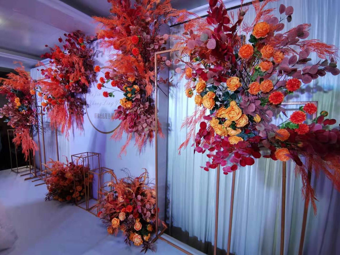 喜乐婚庆秋色系婚礼现已推出