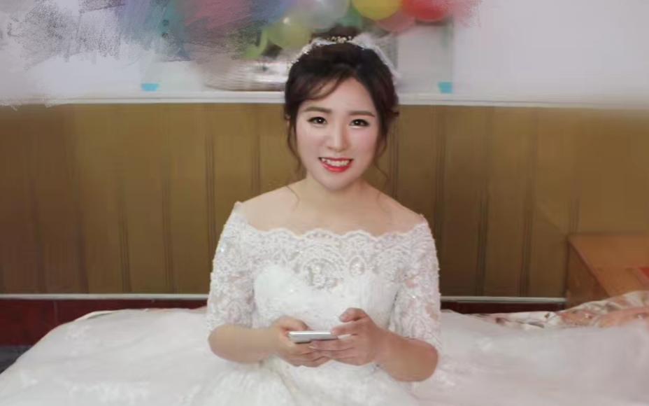 韩式花苞造型婚礼当天客片欣赏
