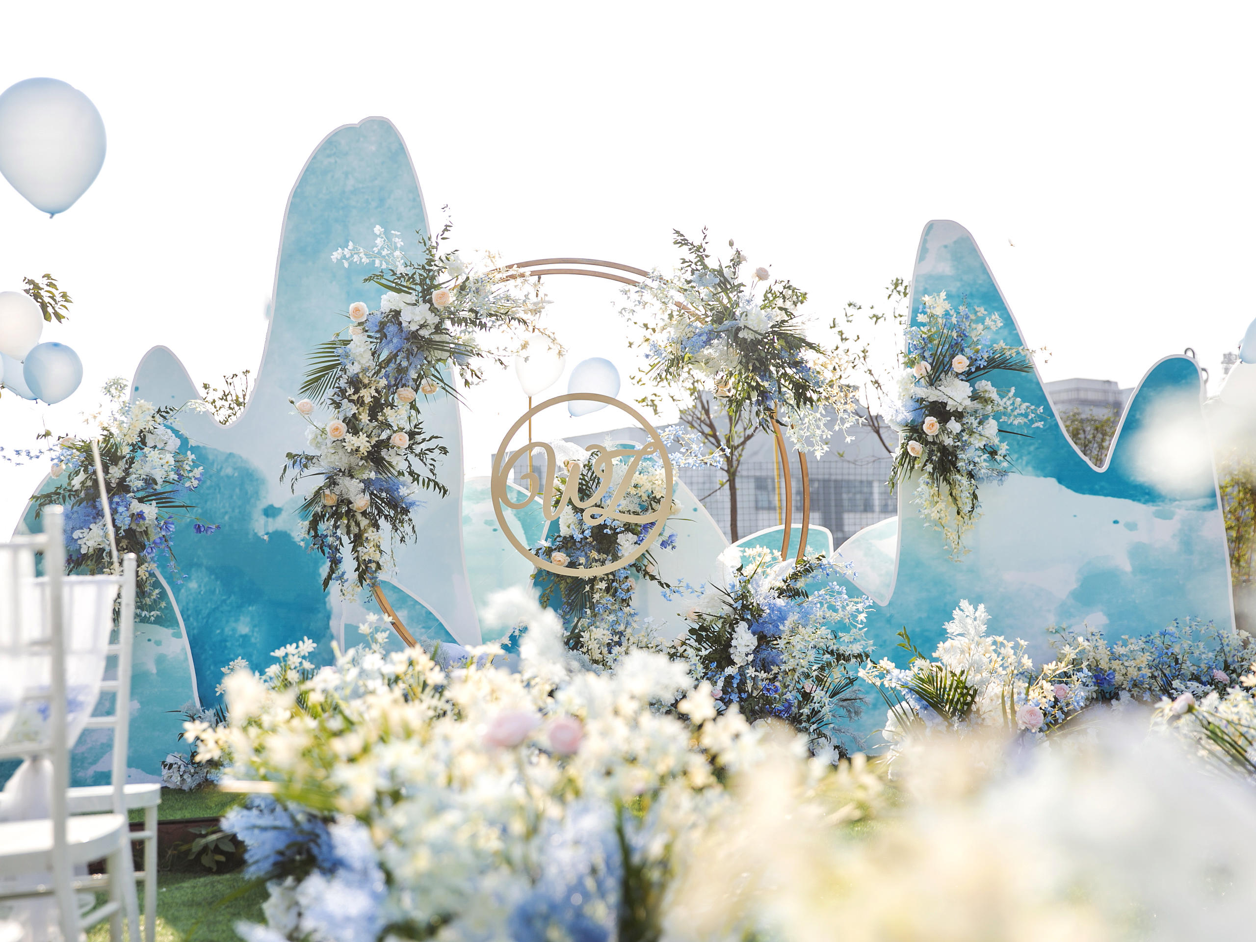 户外婚礼，院子婚礼，小区婚礼——属于你的小预算。