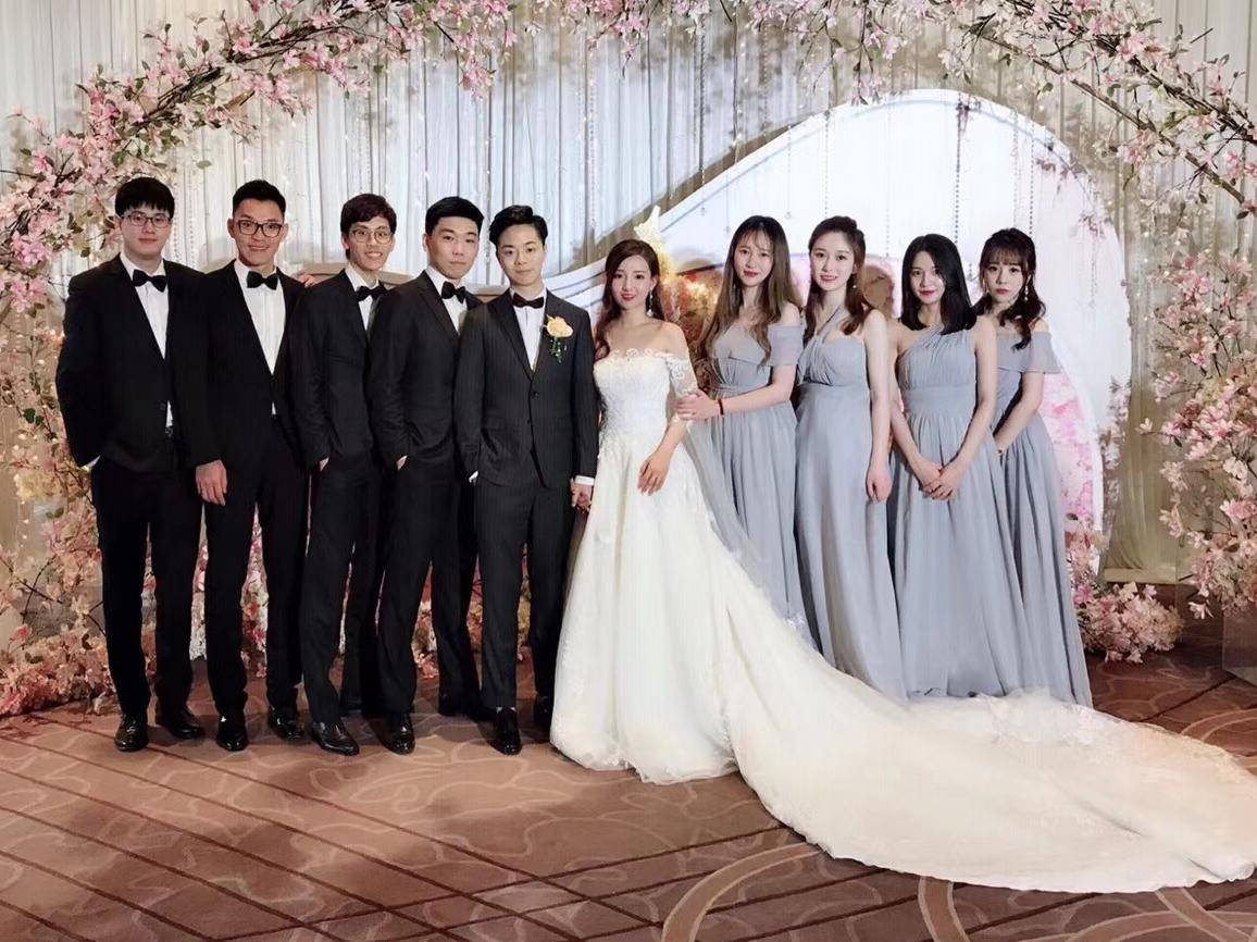 【宜昌莱定制】四件套伴郎服租赁